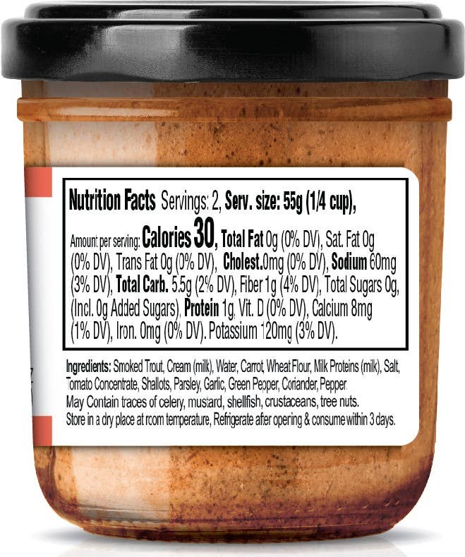 Matiz Smoked Trout Paté - 3.5 oz