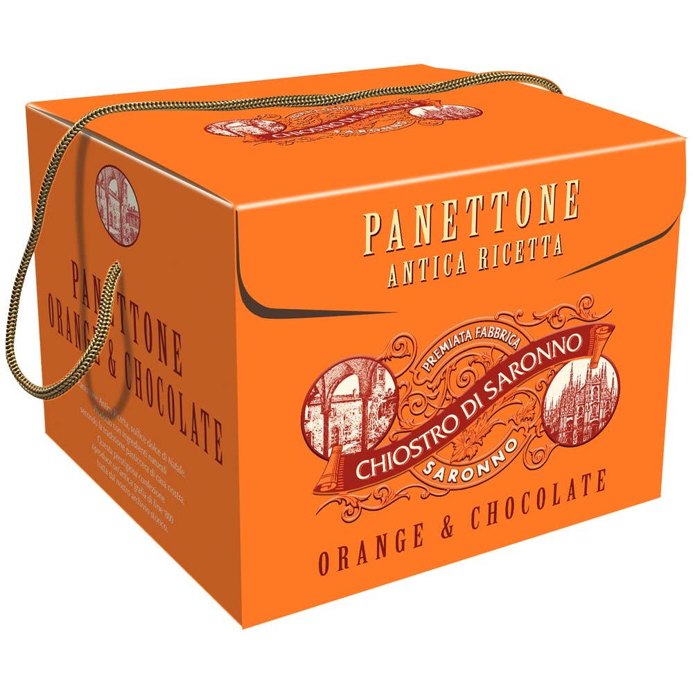 Chocolate Orange Panettone Gift Box by Chiostro di Saronno