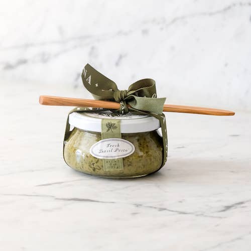 Dressed Fresh Basil Pesto