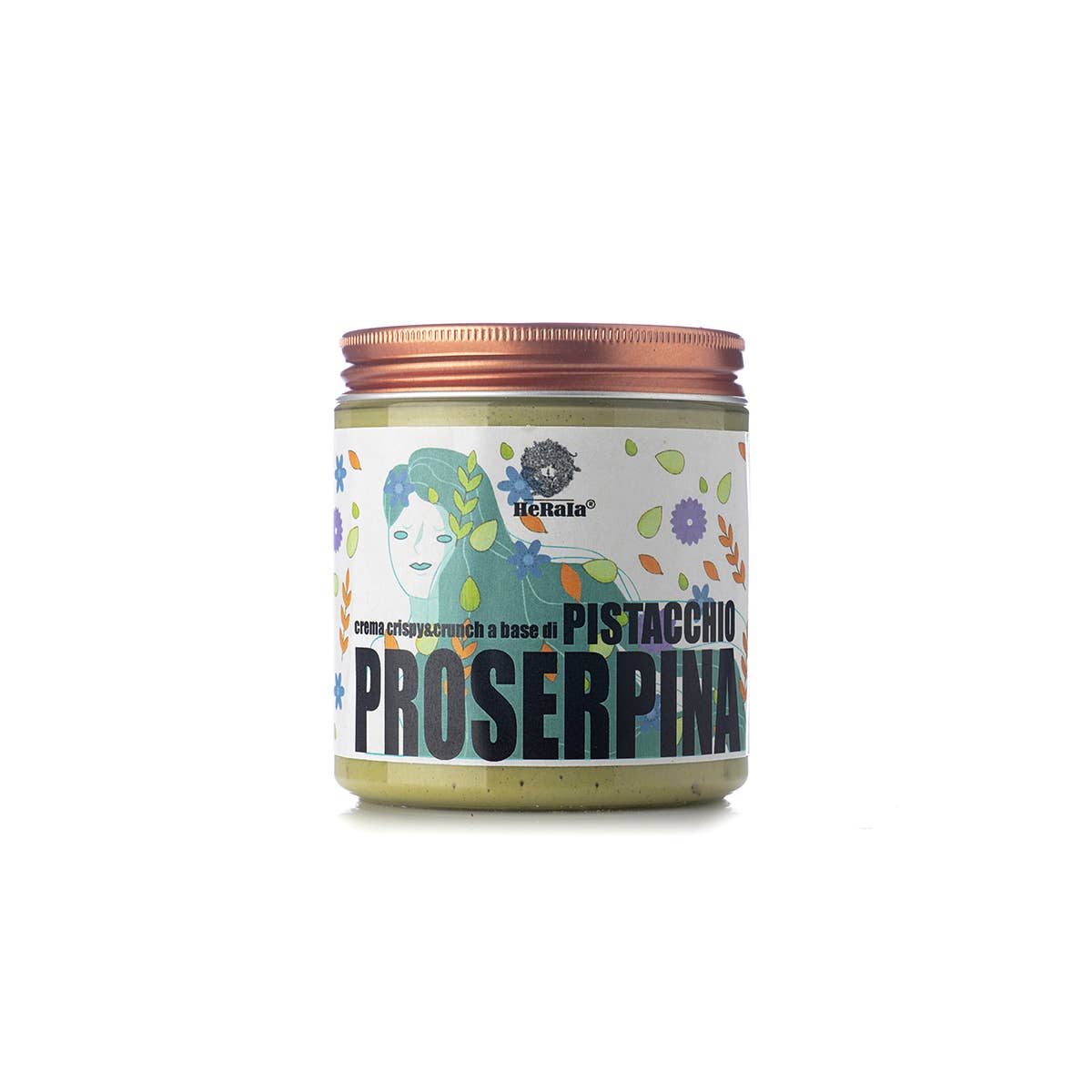 Crunchy Sicilian Pistachio Spreadable Cream by Heraia