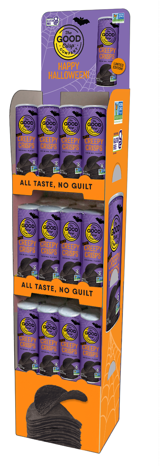 Creepy Crisps Shipper (36 Units + Display)