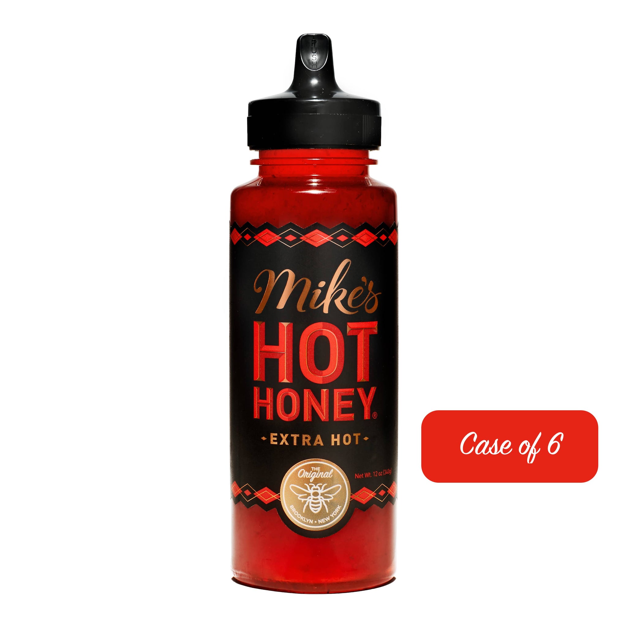 Mike's Hot Honey - Extra Hot 12 oz Squeeze Bottle (case of 6)