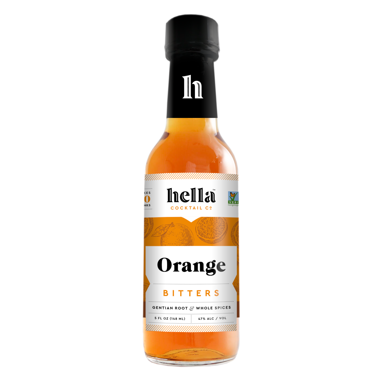 Cocktail Bitters: Orange, 5oz (Certified Non-GMO)