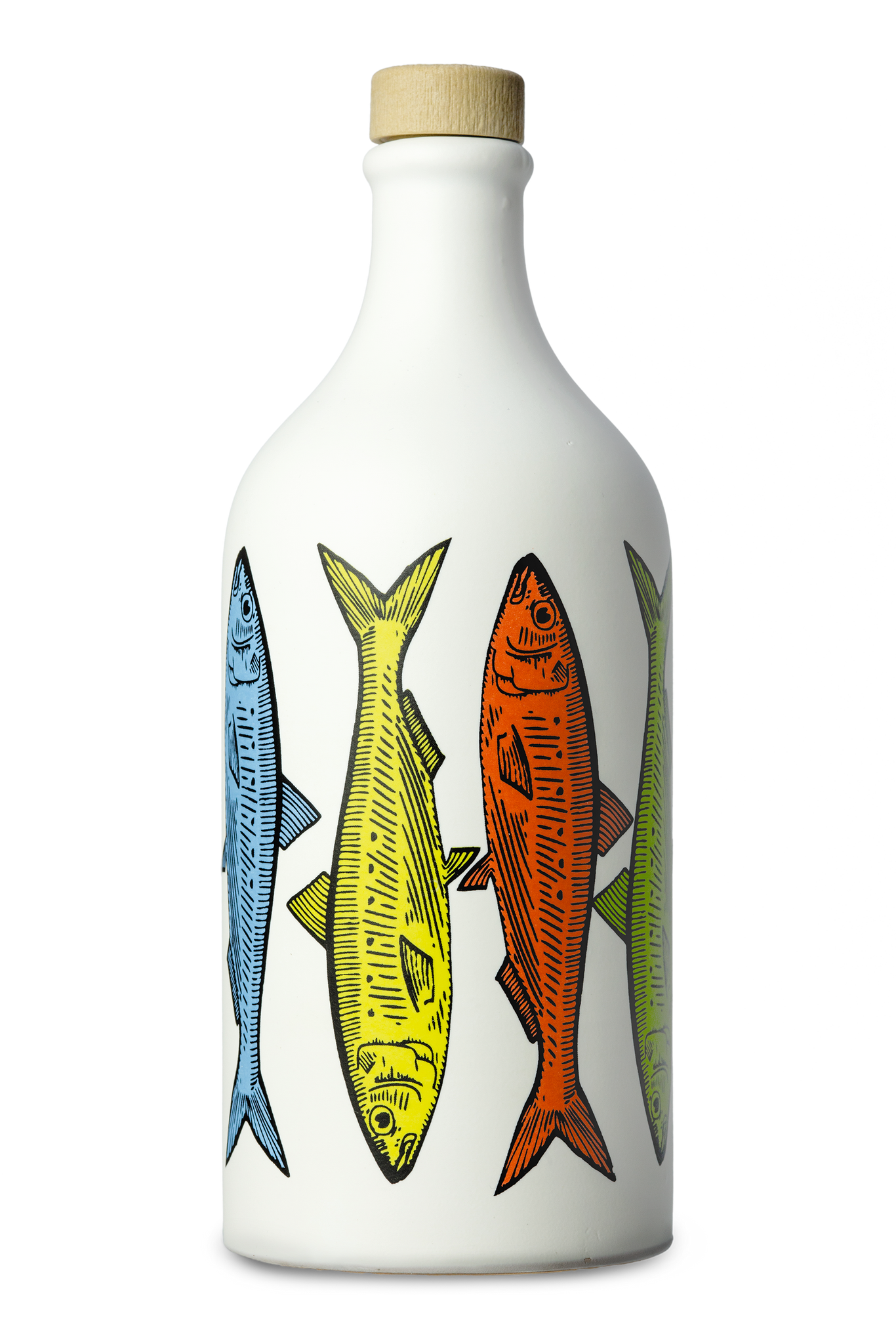 Peranzana Extra Virgin Olive Oil Sardine Ceramic byMuraglia