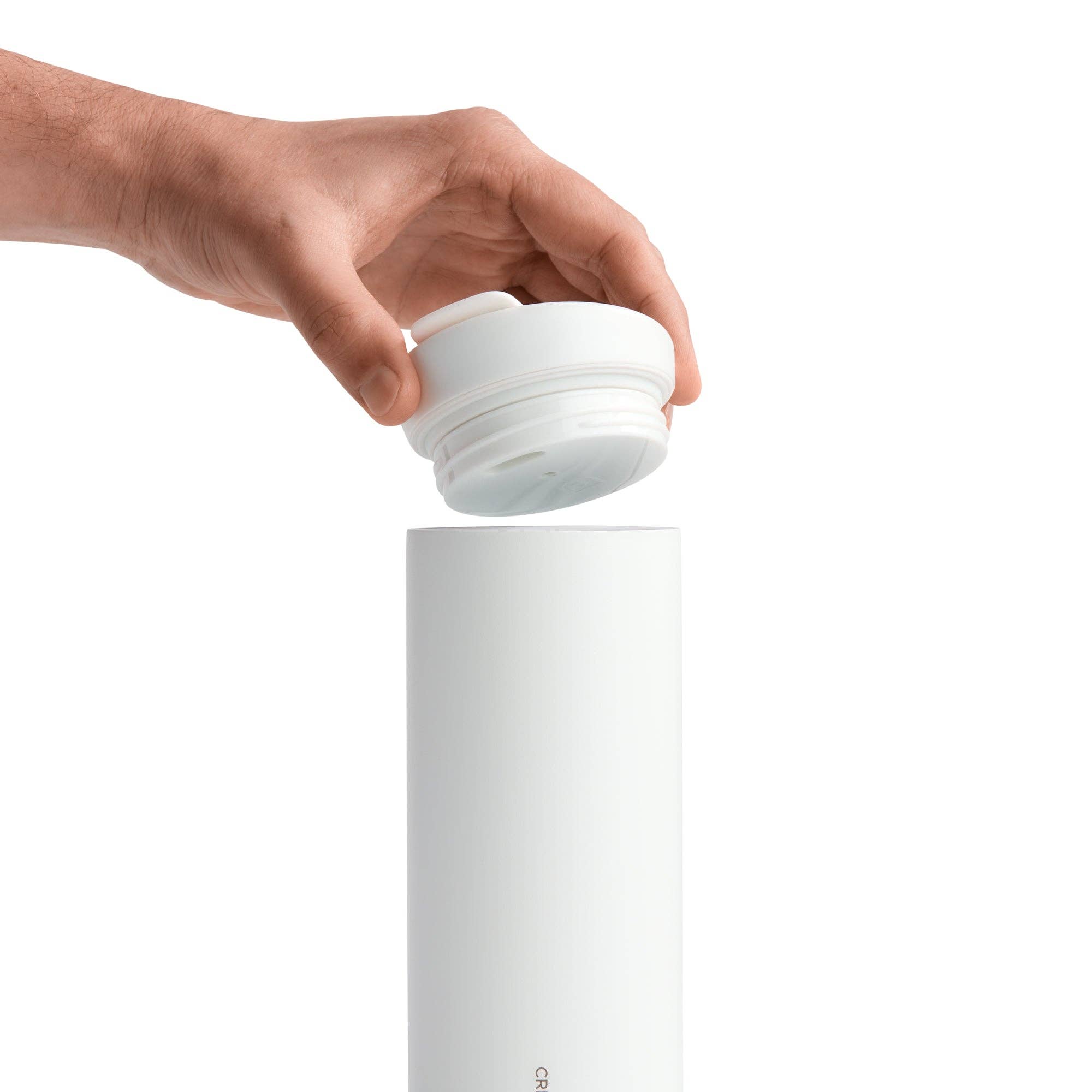 16oz Nomad Flip Tumbler - White: White / 16oz / Flip