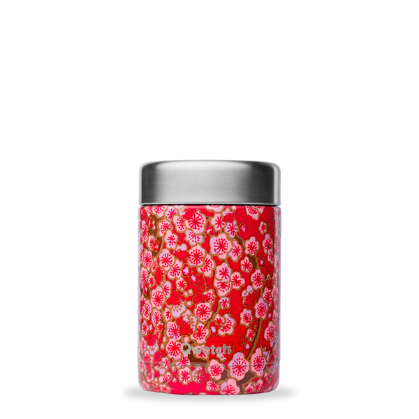 Travel soupe isotherme inox - Flowers - Rouge - 340ml