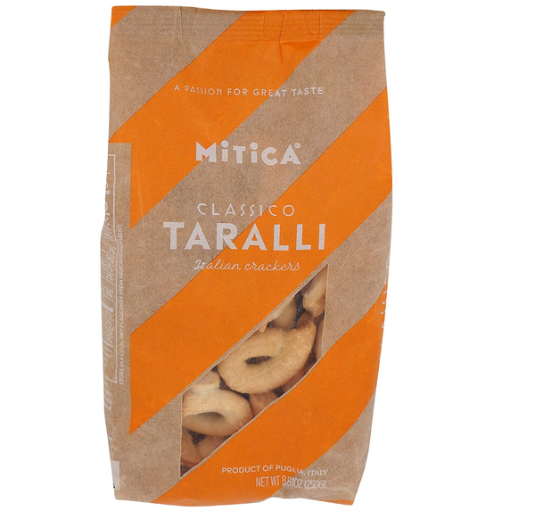 Mitica, Taralli Classic - Italian Crackers