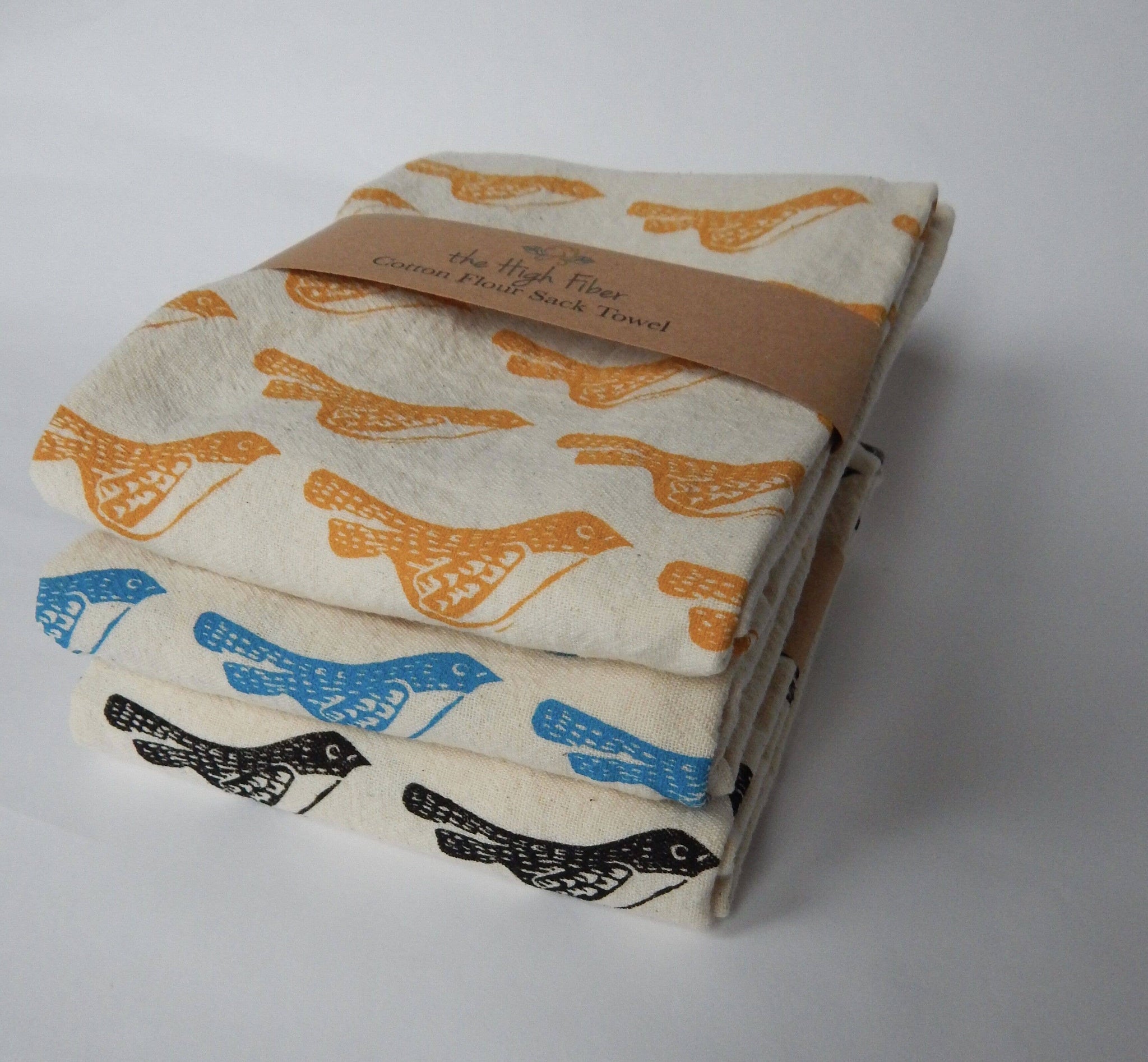 Birds Kitchen Towel, Tea Towel