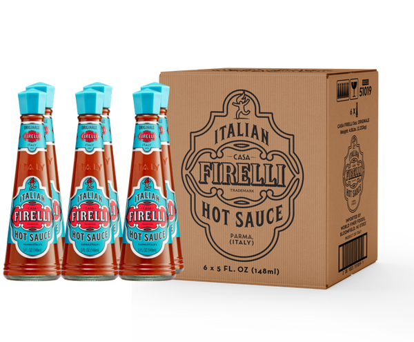 Casa Firelli Italian Hot Sauce - 5oz Glass Bottle