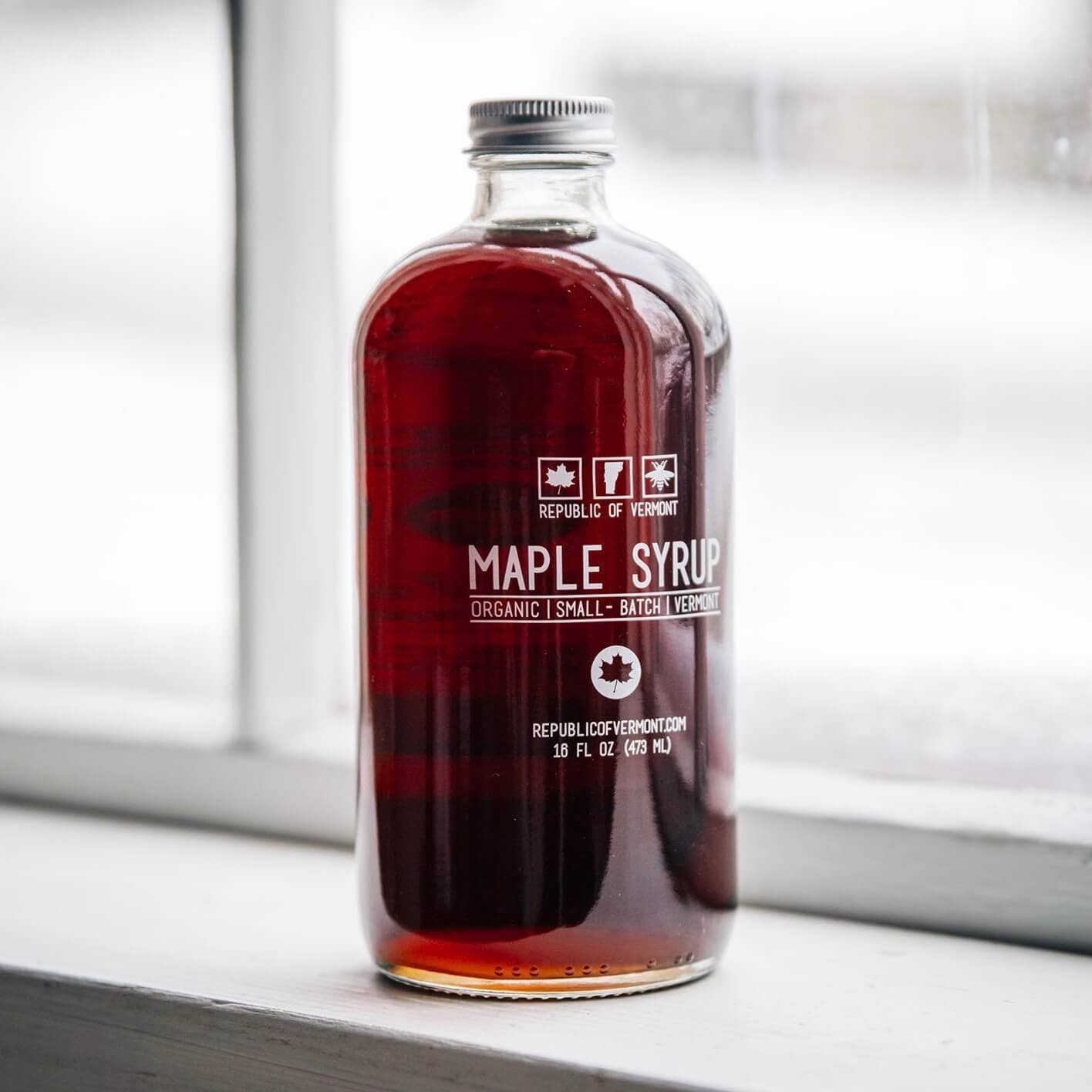 Certified Organic Maple Syrup - 16 oz