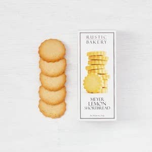 Rustic Bakery Shortbread Cookies - Meyer Lemon Shortbread