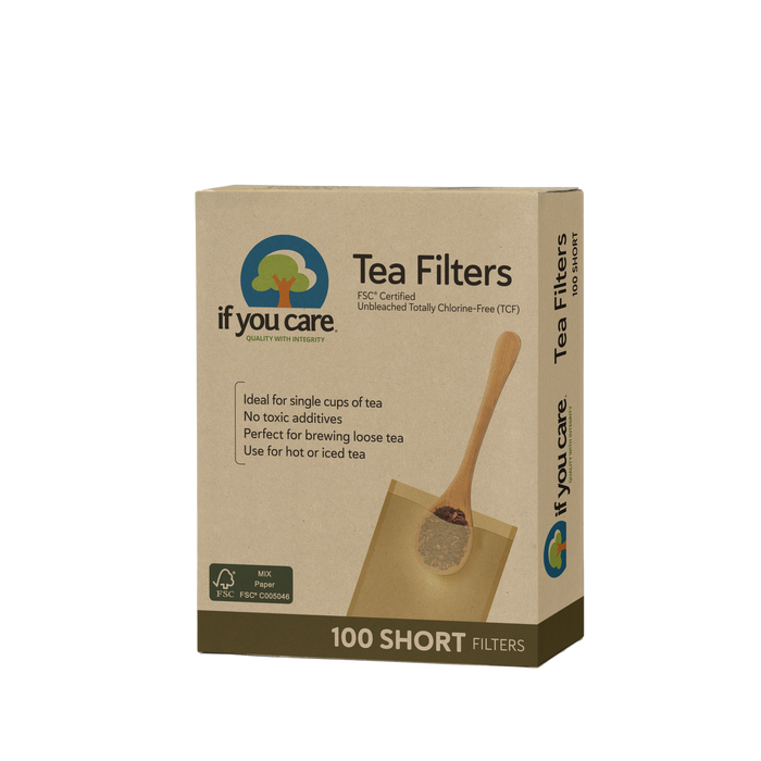 Fsc Certified Unbleached Tea Filters Short With Display Unit