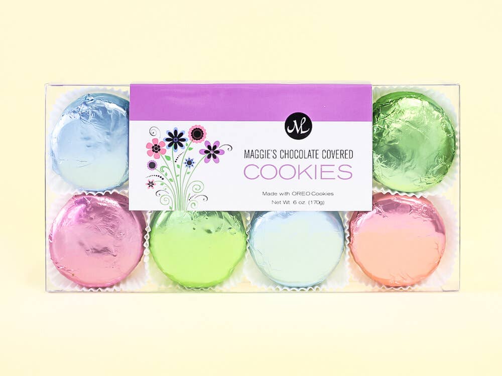 8 Piece Spring Chocolate Covered Cookies