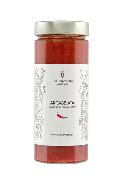 "Arrabbiata" Tomato Sauce with Chili Pepper by Italianavera