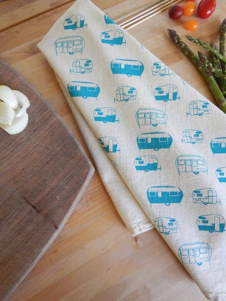 Campers Kitchen Towel, Tea Towel