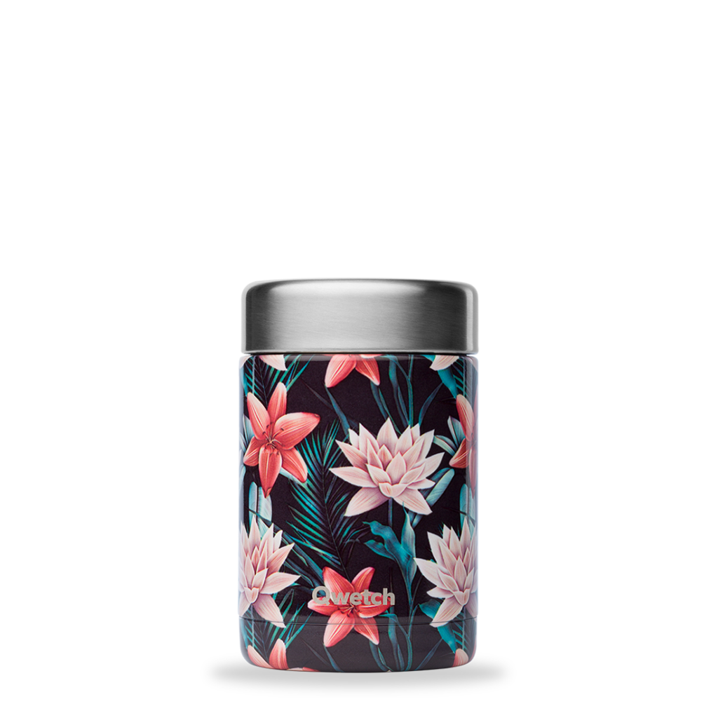 Travel soupe isotherme inox - Tropical noir - 340ml