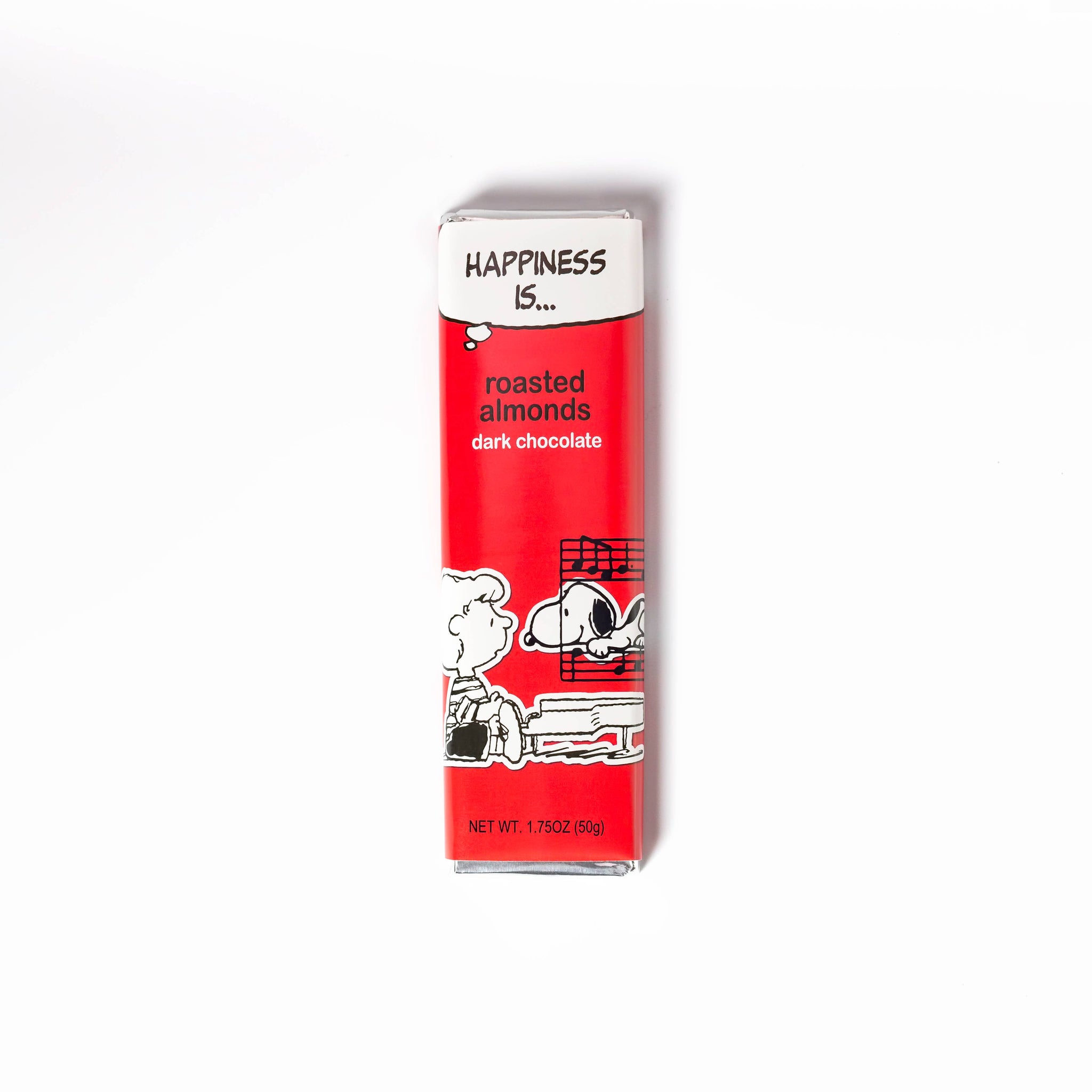 Peanuts Everyday 1.75Oz Schroeder Almond Dark Chocolate Bar