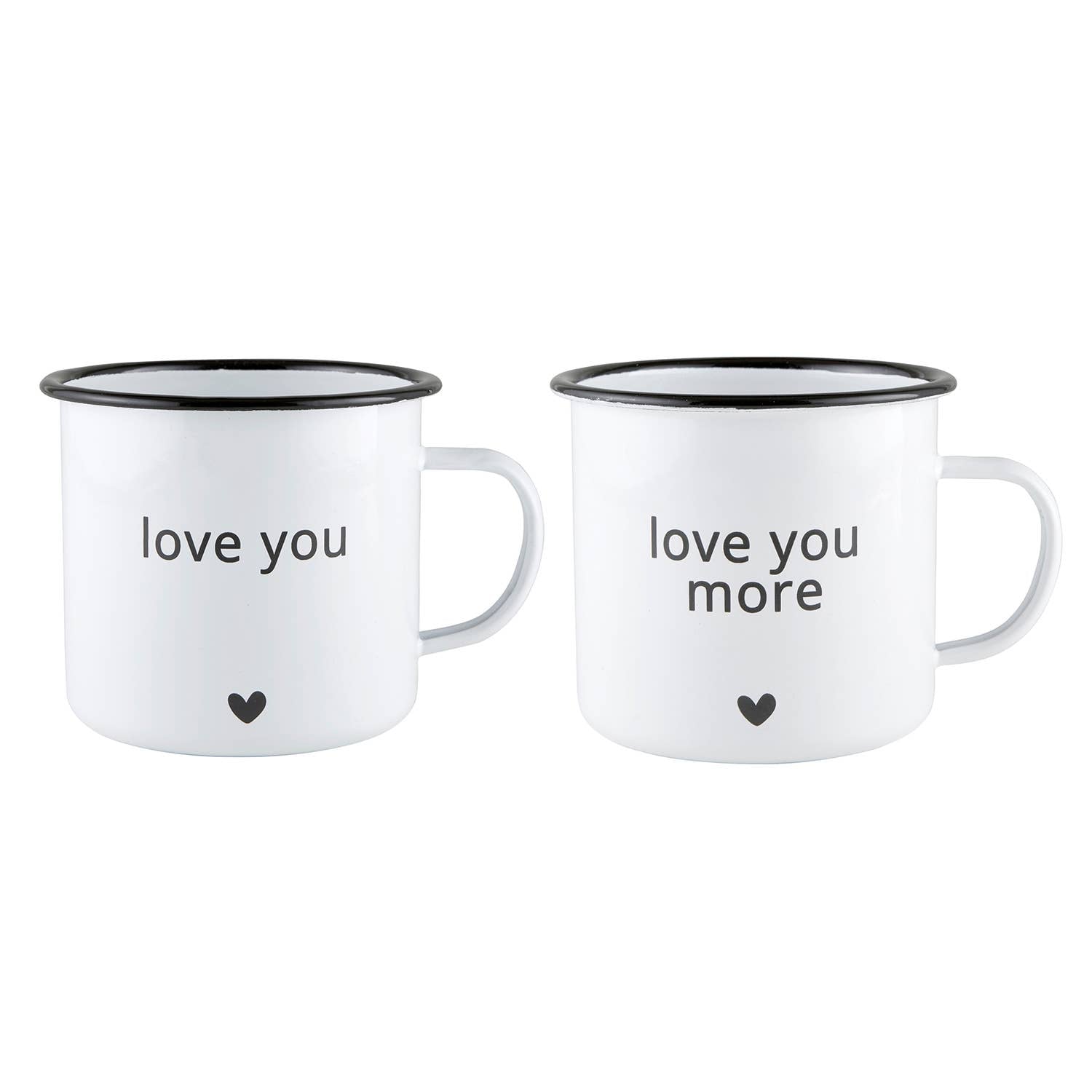 Enamel Mug Set-Love You More