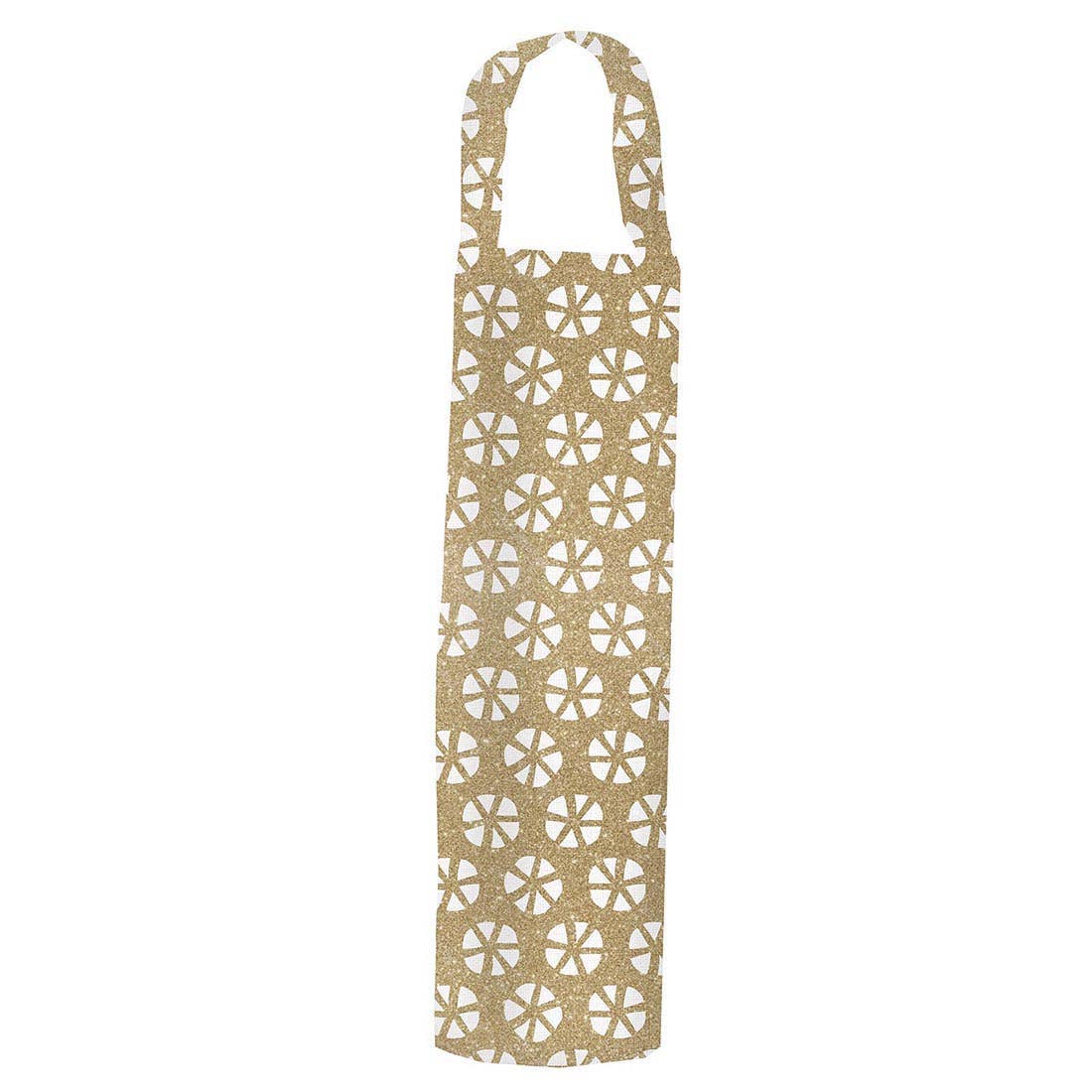 Peppermints Gold Wine Tote
